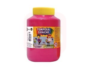 Tinta Guache 500ml Rosa - Acrilex
