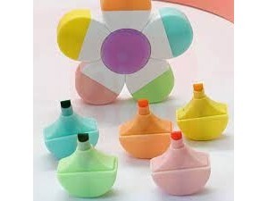 Kit Marca Texto Spinner Florzinha Kawaii Fofinho