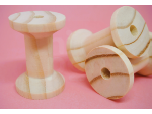 Kit Carretel de Madeira c/10