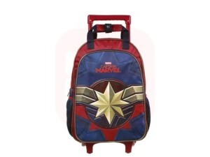 Mochila com Rodinhas Capitão Marvel – Sestini